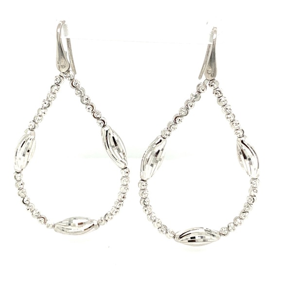 Officina Bernardi Sterling Drop Earrings - Picture 1 of 5